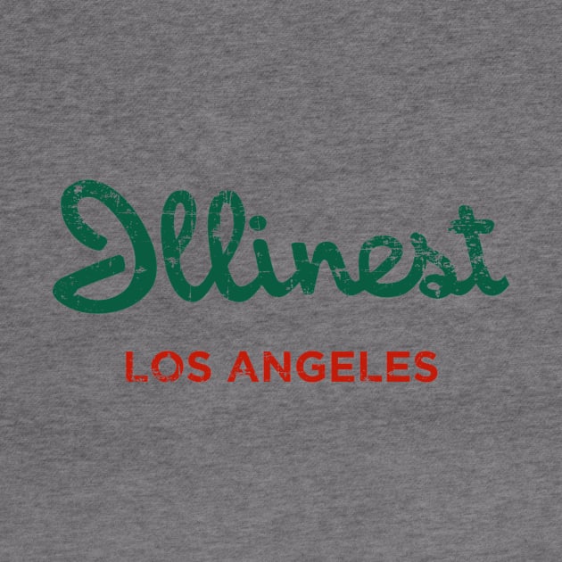 Illinest Holiday Inn Distressed Los Angeles by Fresh Fly Threads